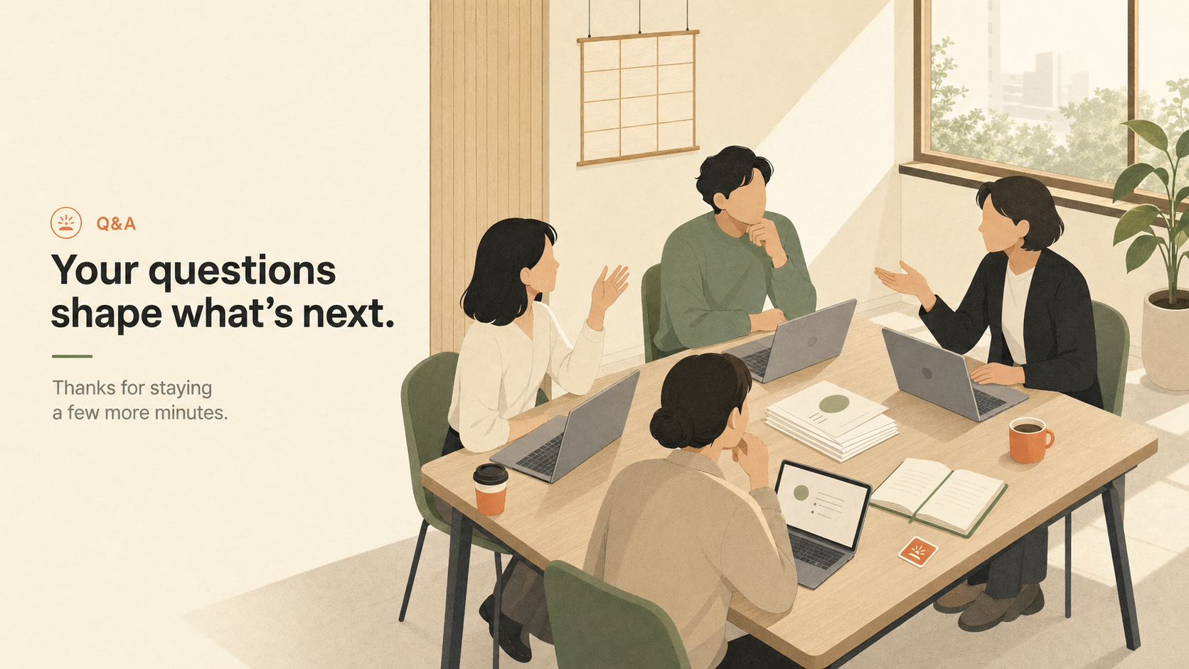 Q&Aセッションの風景